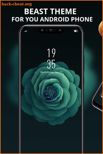 Flower Mi A2 Classic Black Theme screenshot