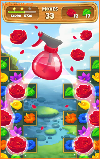 Flower Power Match 3 screenshot