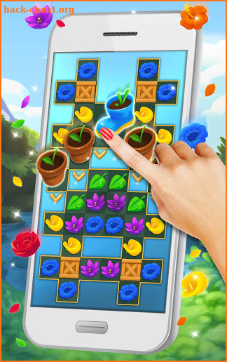 Flower Power Match 3 screenshot