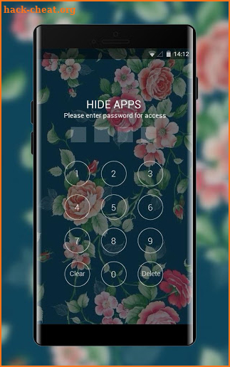 Flower theme for rose screenshot