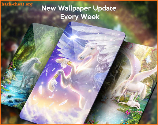 Flower Unicorn Live Wallpaper & Launcher Themes screenshot