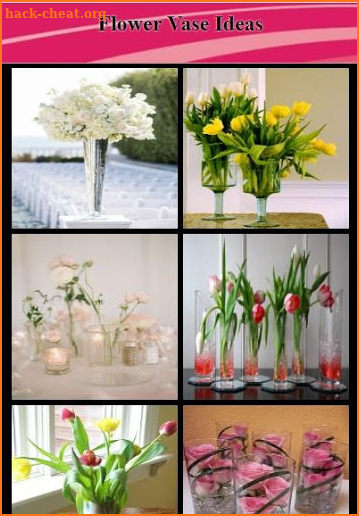 Flower Vase Ideas screenshot