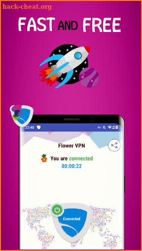 Flower VPN - Free screenshot