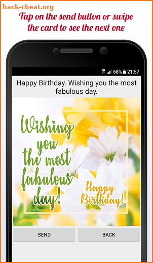 Flowers Birthday Cards screenshot