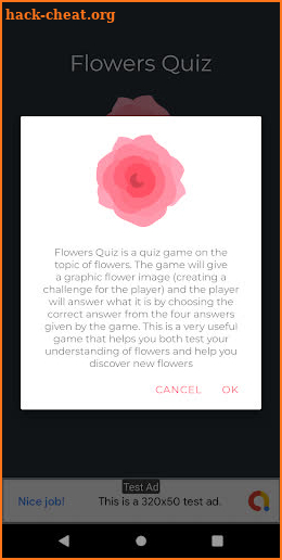 Flowers Quiz screenshot