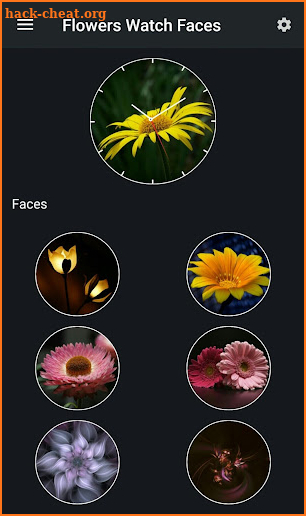 Flowers Watch Faces screenshot