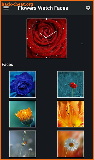 Flowers Watch Faces screenshot
