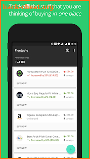 Fluctuate - Universal Price Tracker screenshot