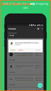 Fluctuate - Universal Price Tracker screenshot