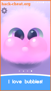 Fluffy Bubble Live Wallpaper screenshot