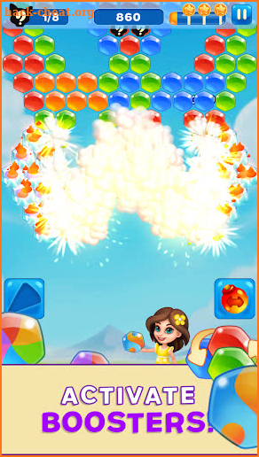 Fluffy Friends Saga: Bubble Shooter Pop screenshot
