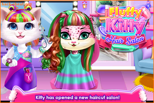 Fluffy Kitty Hair Salon screenshot