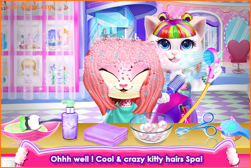 Fluffy Kitty Hair Salon screenshot