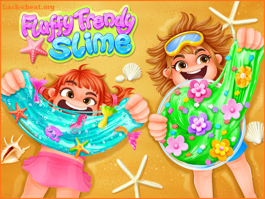 Fluffy Trendy Slime - Mermaid & Flower Slime Fun screenshot