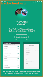 Fluffymoji - Stickers & Emoji Keyboard screenshot