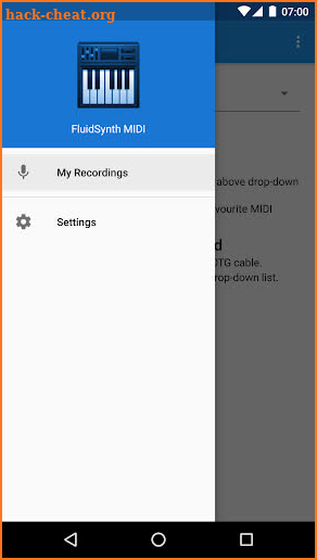 FluidSynth MIDI Synthesizer screenshot