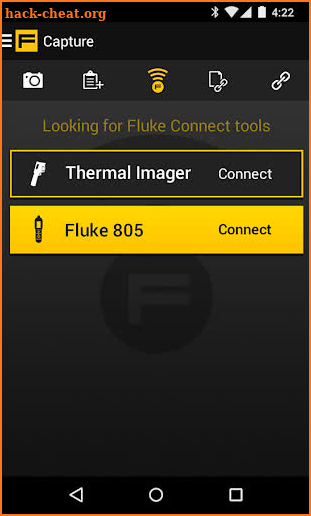 Fluke Connect screenshot