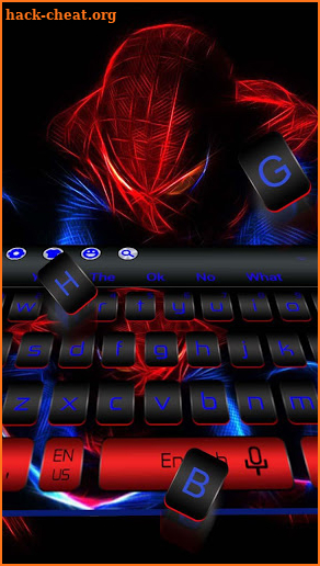 Fluorescent Spider Man Theme screenshot