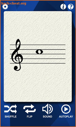 Flute Notes Flash Cards screenshot