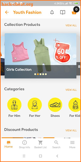 Flutter Multi-Store screenshot