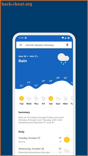 Flux | Weather, Radar, Widgets (Beta) screenshot