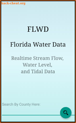 FLWD: Florida Water Data screenshot