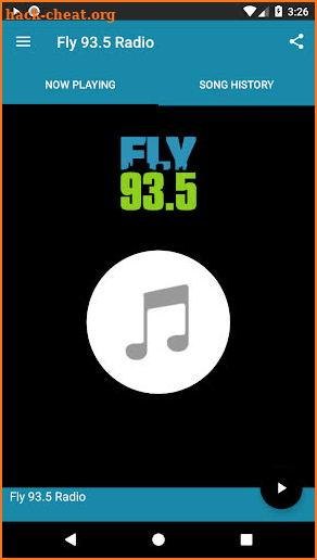 Fly 93.5 Radio screenshot
