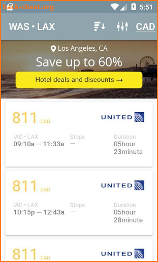 Fly booking cheap screenshot