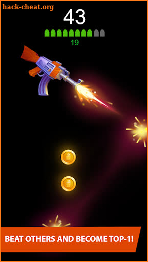 Fly the Gun - Flip Weapons Flippy Simulator Game screenshot