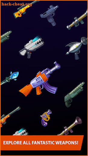 Fly the Gun - Flip Weapons Flippy Simulator Game screenshot