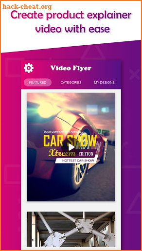 Flyers, Video Flyer, GIF Flyer, Motion Flyer Maker screenshot