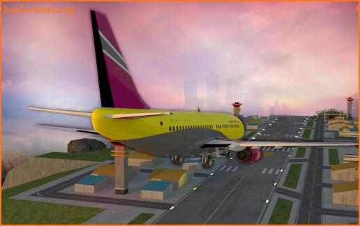 Flying Air Plane Simulator 3d - Pilot Plane Game screenshot