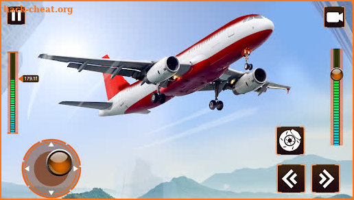Flying Airplane Games 2021 - Free Flight Simulator screenshot