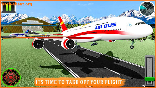 Flying Airplane Pilot Flight 3d Simulator screenshot