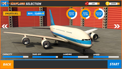 Flying Airplane Pilot Flight Simulator-Plane Games screenshot