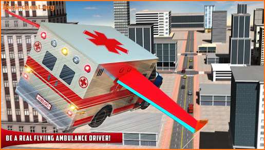 Flying Ambulance Rescue Emergency Drive screenshot