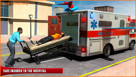 Flying Ambulance Rescue Emergency Drive screenshot