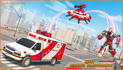 Flying Ambulance Rescue Robot screenshot