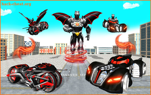 Flying Bat Robot Games: Superhero New Game 2021 screenshot