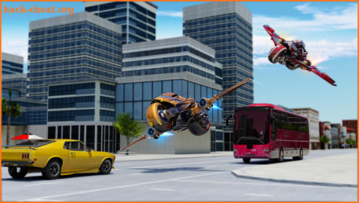 Flying Bike Driving - Water Bike Racing Games screenshot
