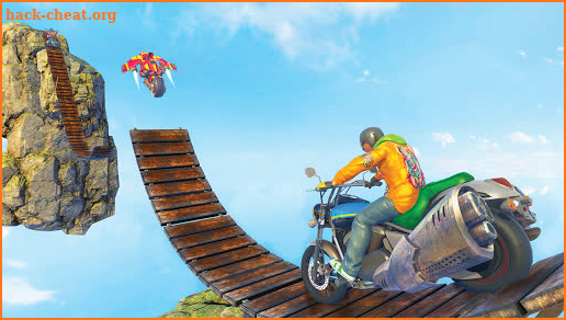 Flying Bike Trick Master screenshot