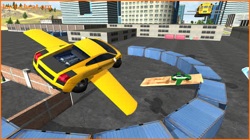 Flying Car City 3D screenshot