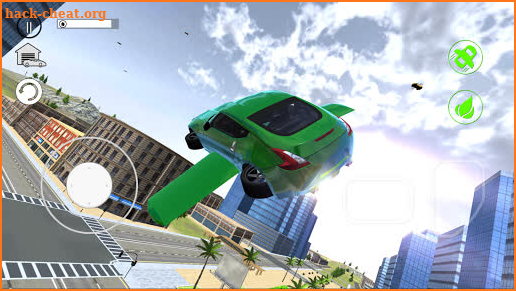 Flying Car City 3D screenshot
