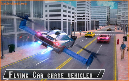 Flying Car City Thug Racing screenshot