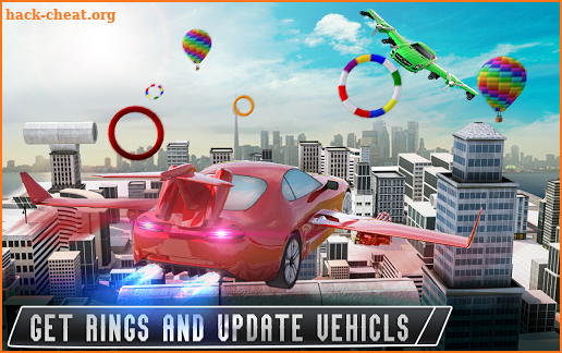 Flying Car City Thug Racing screenshot