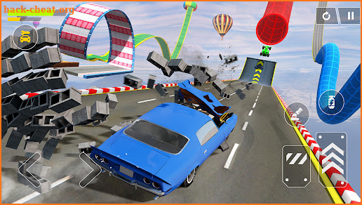 Flying Car Crash: Real Stunts screenshot