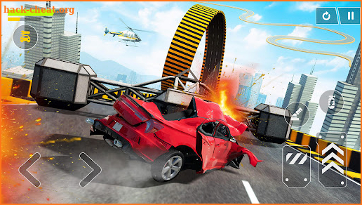 Flying Car Crash: Real Stunts screenshot