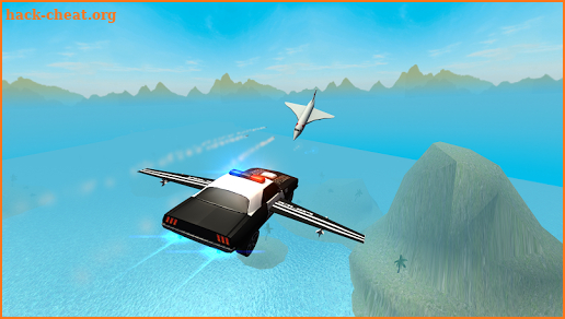 Flying Car Free: Police Chase screenshot
