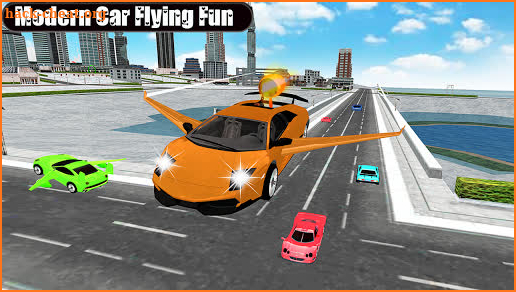 Flying Car Games Sky Drive screenshot