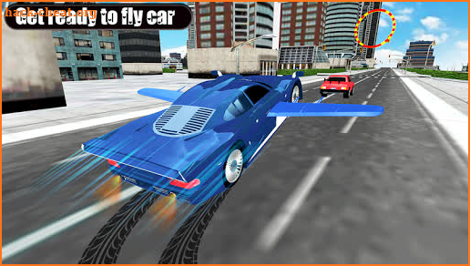 Flying Car Games Sky Drive screenshot